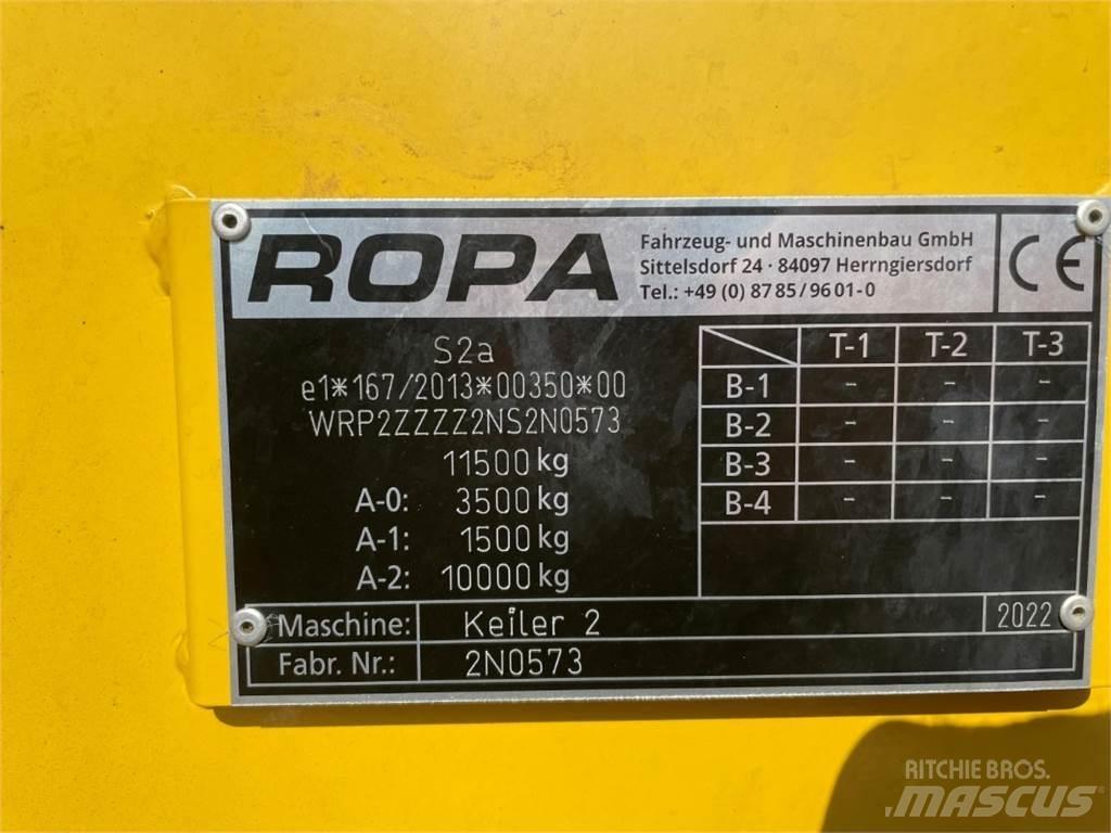 Ropa KEILER 2 马铃薯收获机