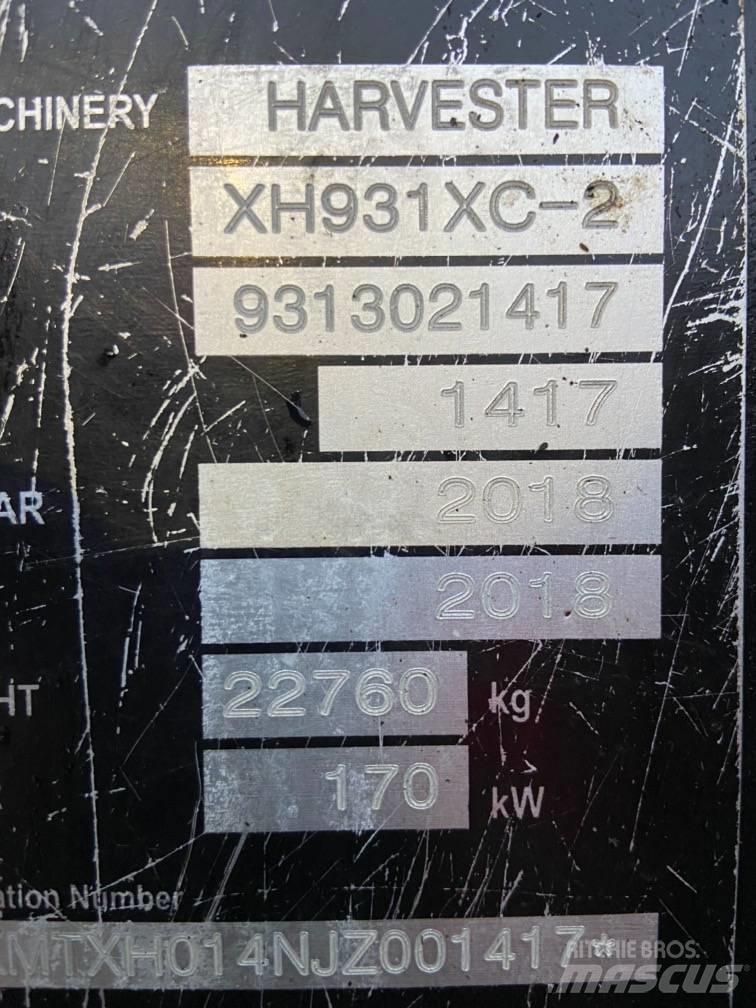 Komatsu 931XC 收割机