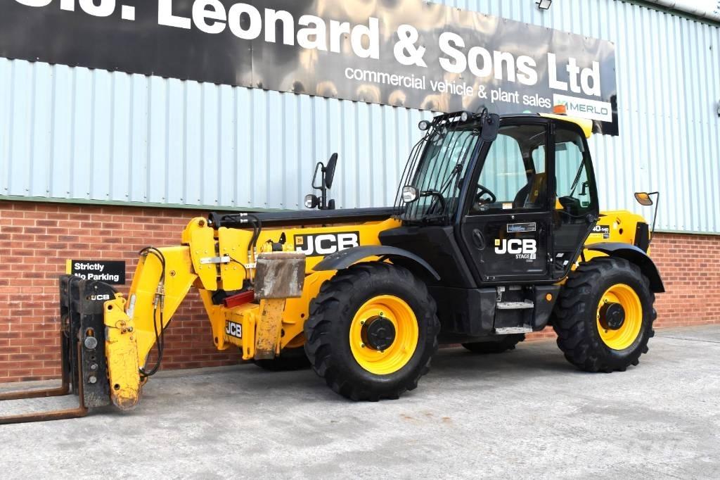 JCB 540-140 伸缩臂叉装车|叉装车