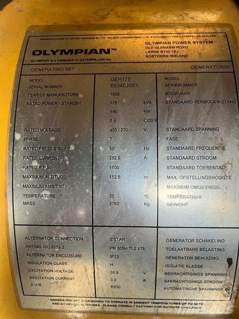 Olympian GEH 175 柴油发电机