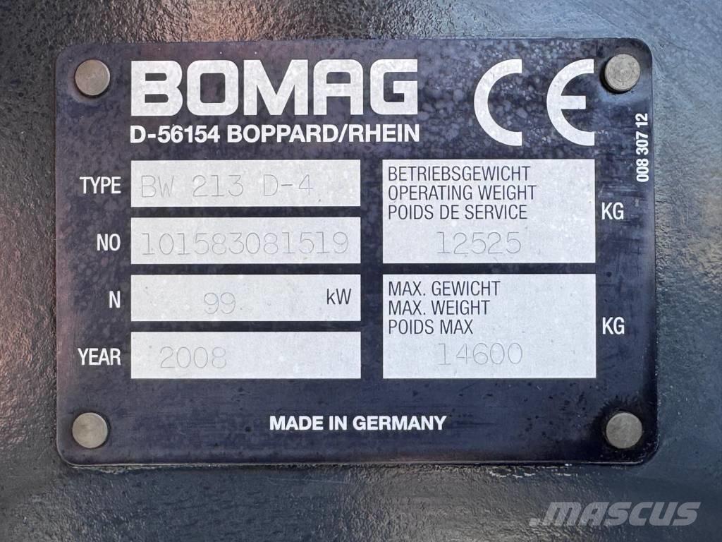 Bomag BW 213 D-4 单轮压路机