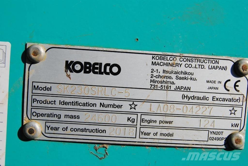 Kobelco SK230SRLC-5 履带挖掘机