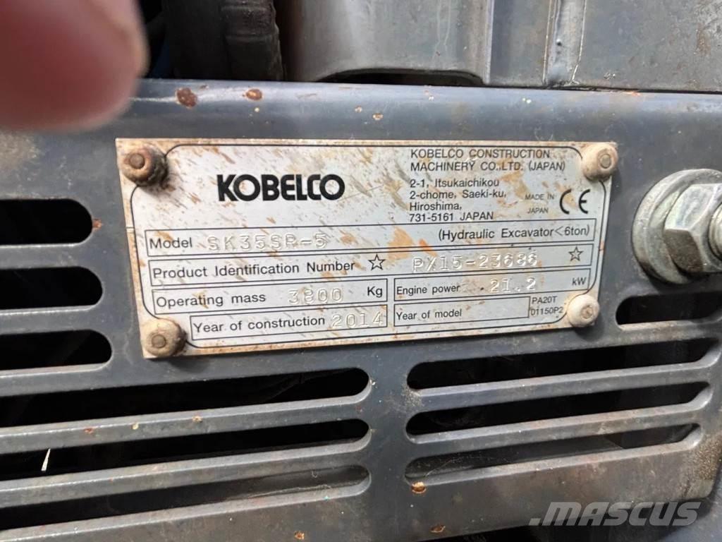 Kobelco SK35SR-5 小型挖掘机