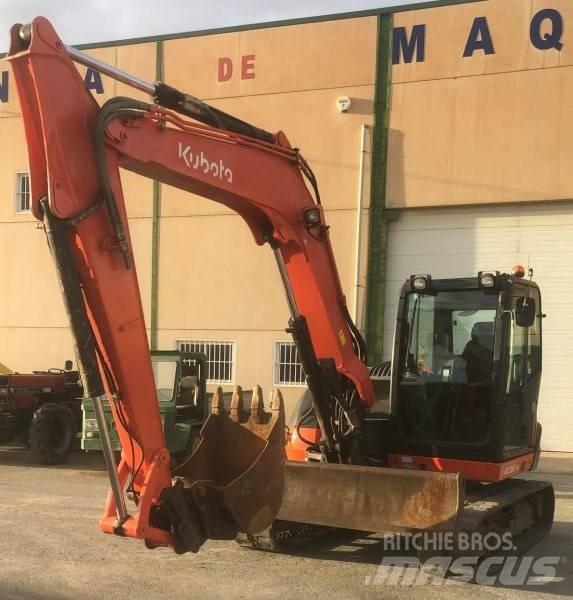Kubota KX 080-4 中型挖掘机