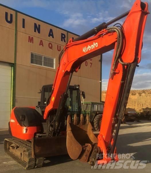 Kubota KX 080-4 中型挖掘机