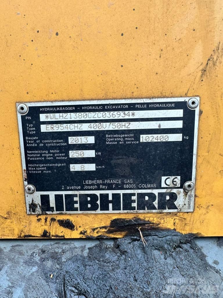 Liebherr ER 954C 工业挖掘机