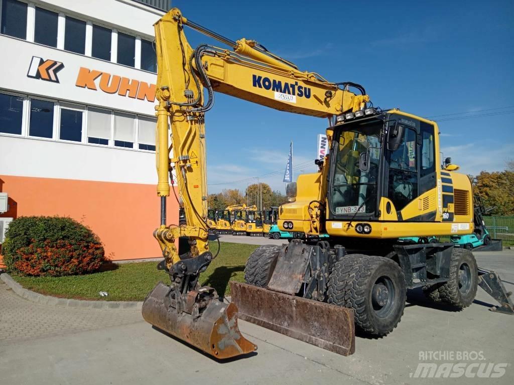 Komatsu PW 160-11 轮式挖掘机