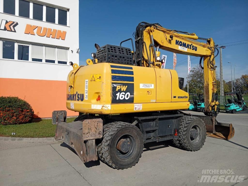 Komatsu PW 160-11 轮式挖掘机
