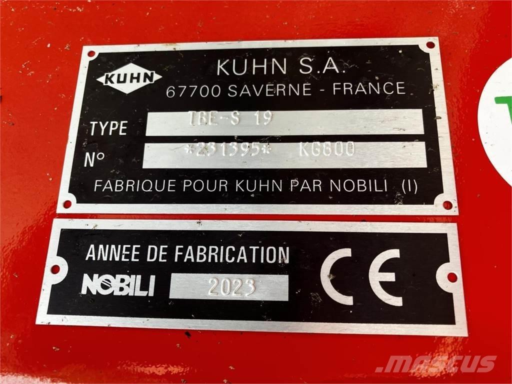 Kuhn TBES 19 牧场割草机和切顶器