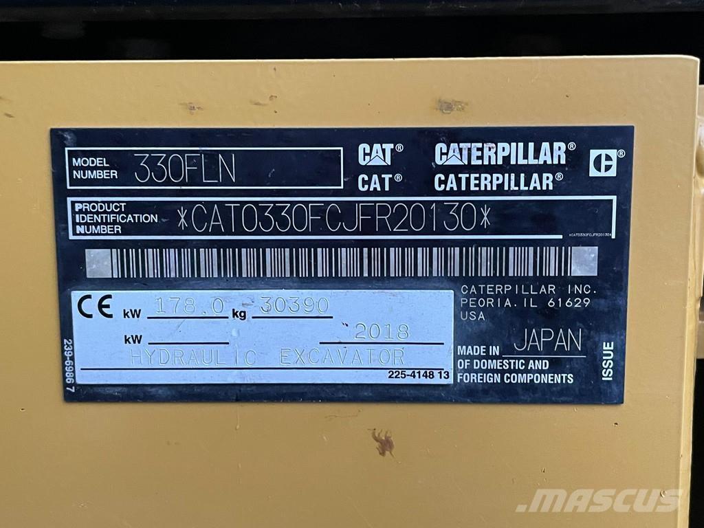 CAT 330FLN 履带挖掘机