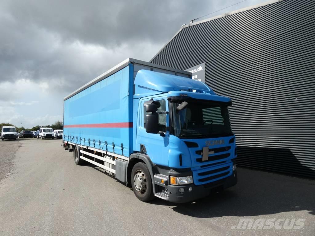 Scania P 250 篷布货车