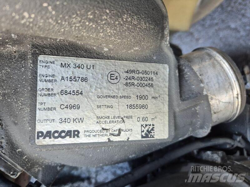 DAF MX340U1 发动机