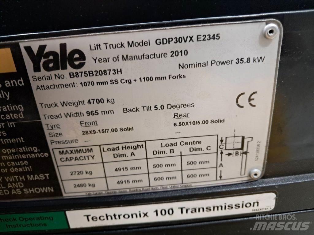 Yale GDP30VX 柴油叉车