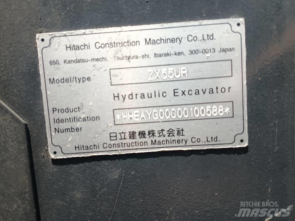 Hitachi 55 小型挖掘机