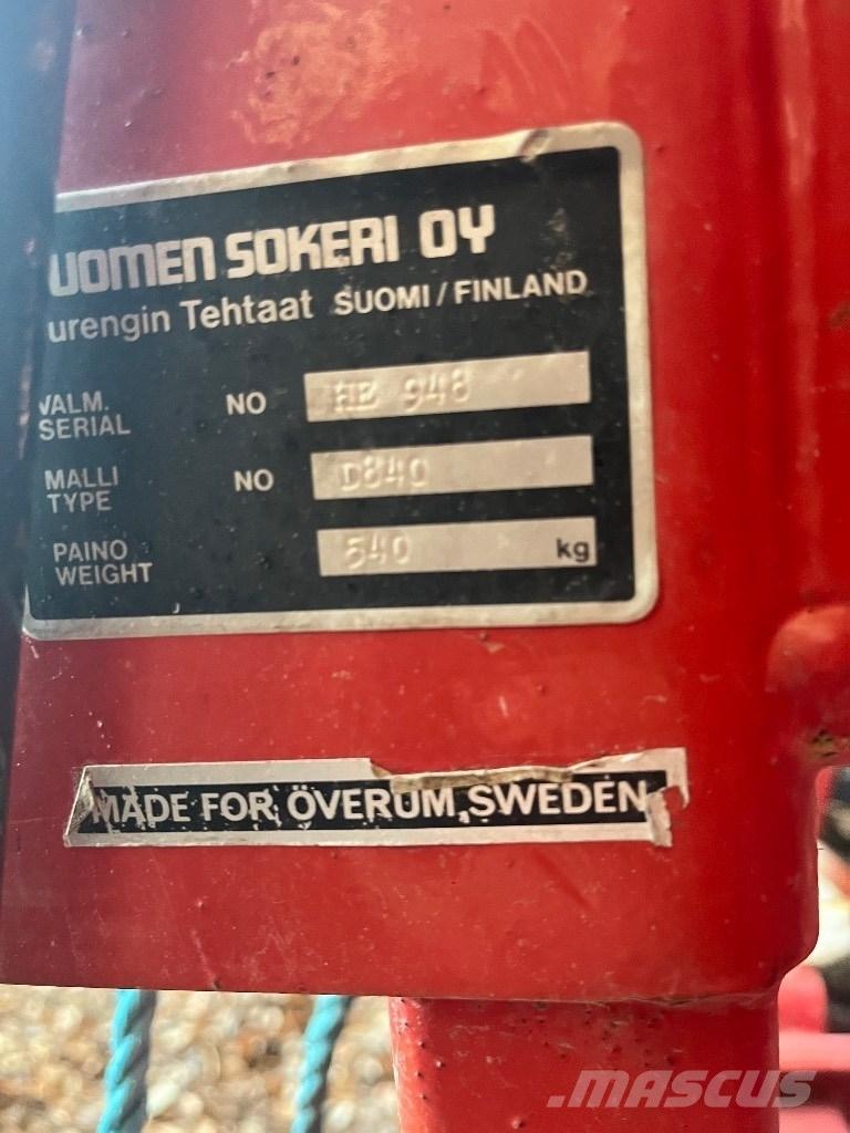 Överum D840 条播机