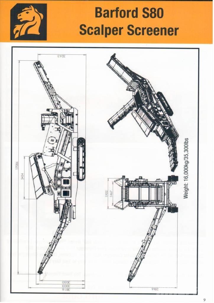 Barford S80 振动筛