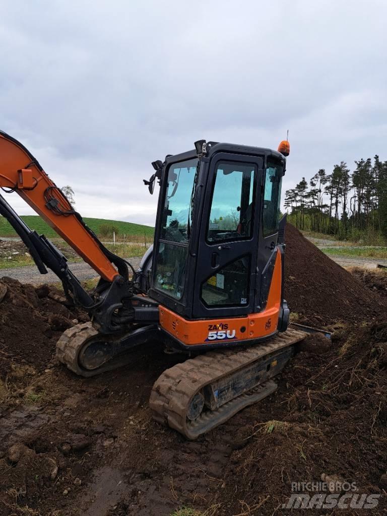 Hitachi ZX55US-6 CLR 小型挖掘机