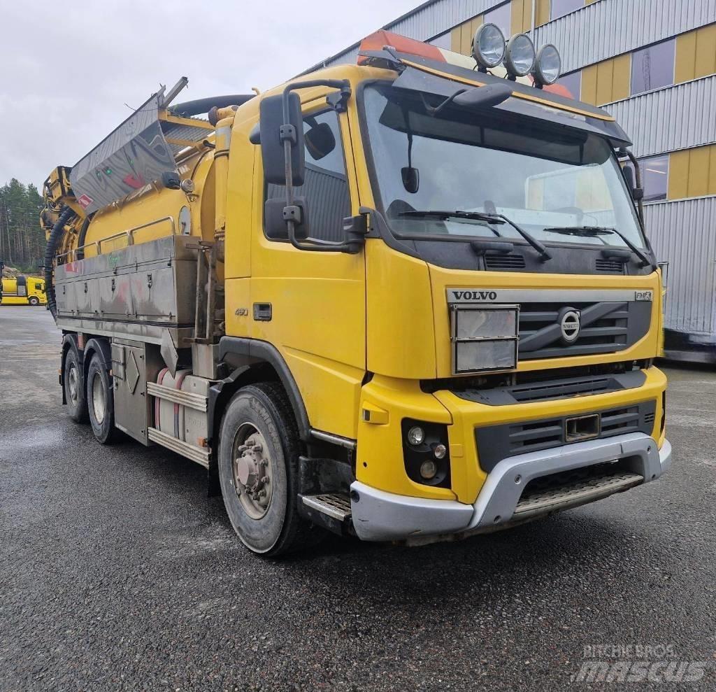 Volvo FM 460 组合/真空油槽车
