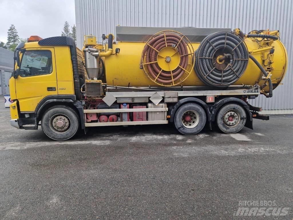 Volvo FM 460 组合/真空油槽车