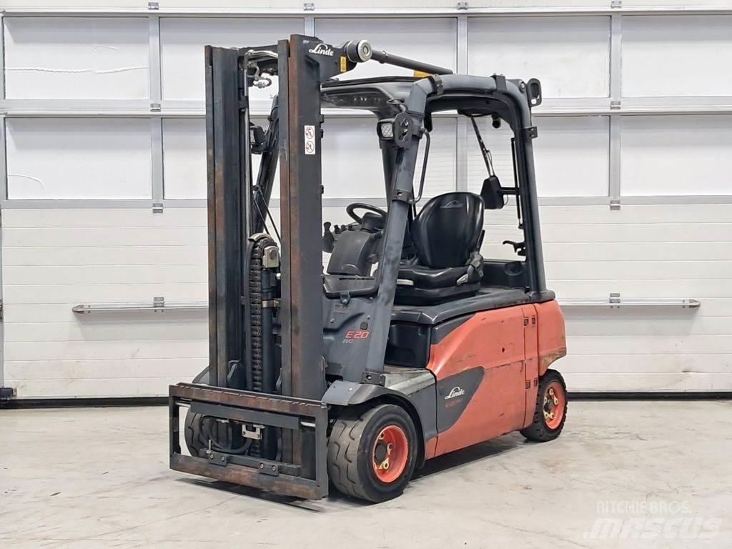 Linde E20PL-02 电动叉车