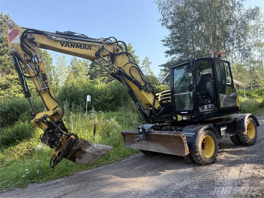 Yanmar B110W 轮式挖掘机