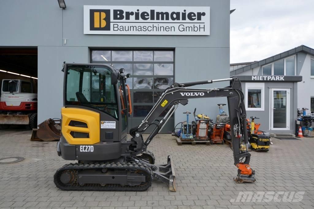Volvo EC 27 D 小型挖掘机