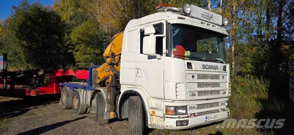 Scania R 144 G 起重车