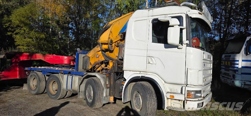 Scania R 144 G 起重车