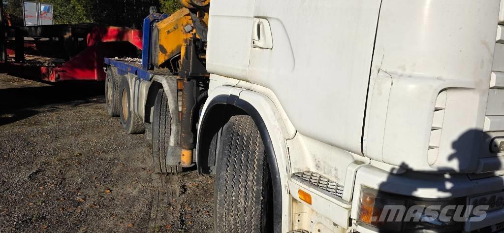 Scania R 144 G 起重车
