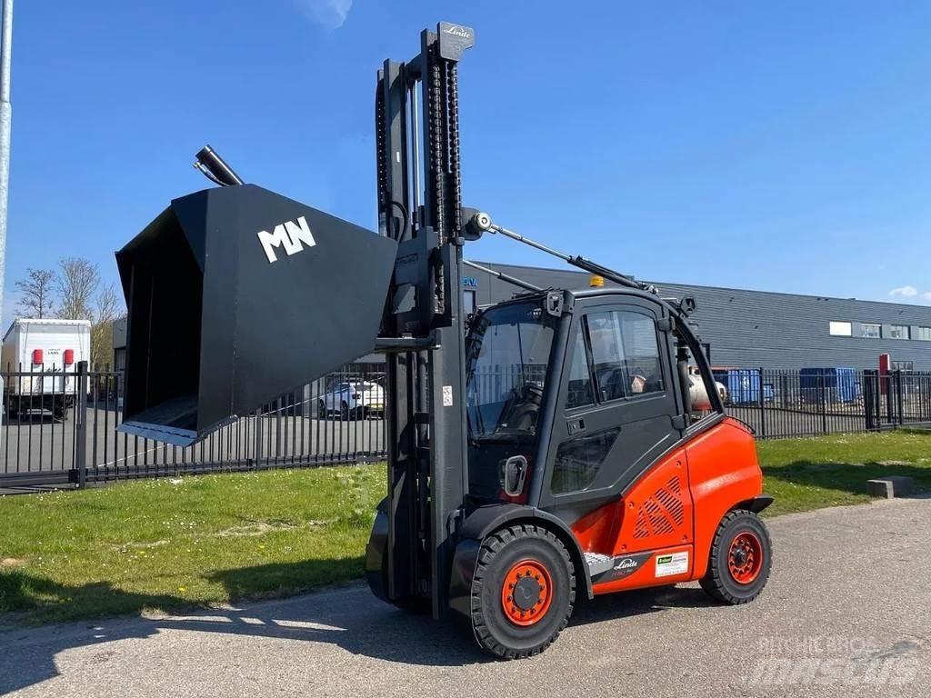 Linde H50T-02 天然气叉车