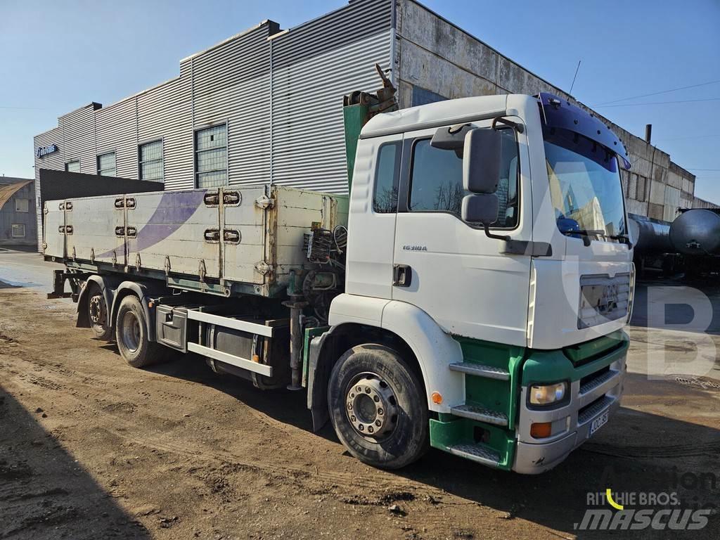 MAN TGA26.310 平板栏板货车
