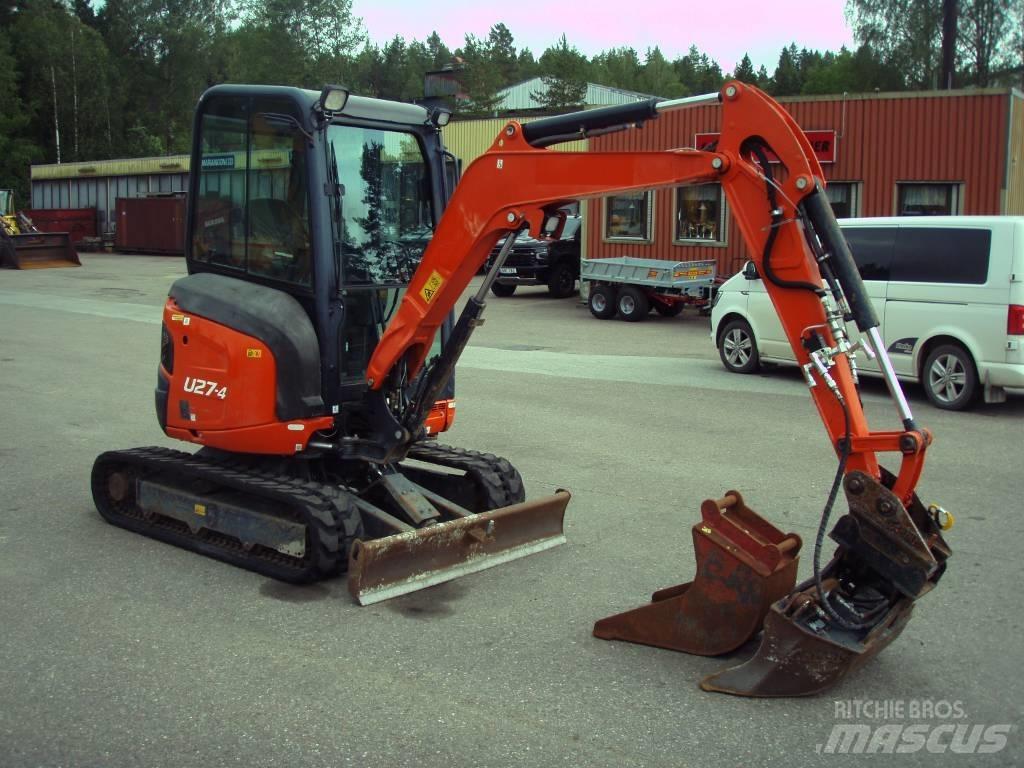 Kubota U 27-4 小型挖掘机
