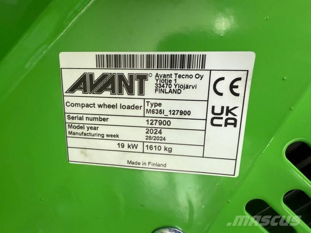 Avant 635 多功能装载机