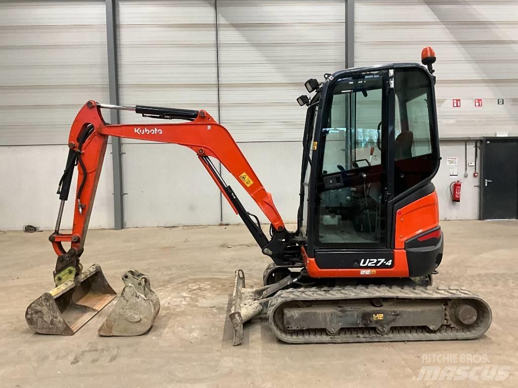 Kubota U 27-4 小型挖掘机