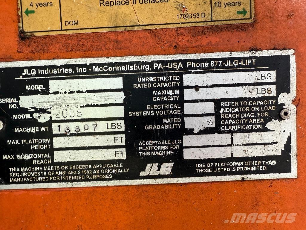 JLG 400 S 直臂高空工作平台