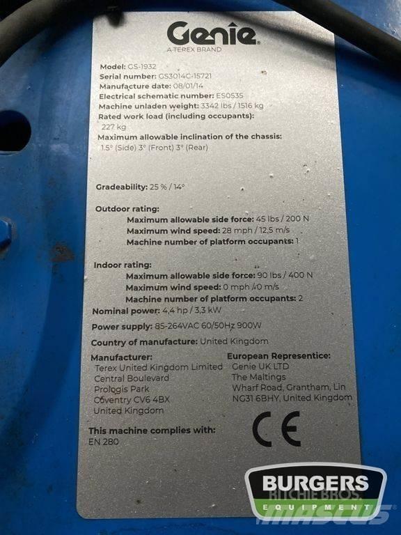 Genie GS1932 剪叉式升降机