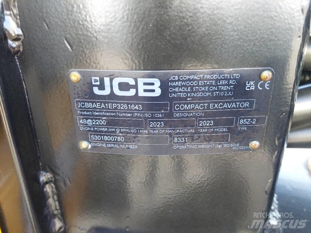 JCB 85 Z-2 中型挖掘机