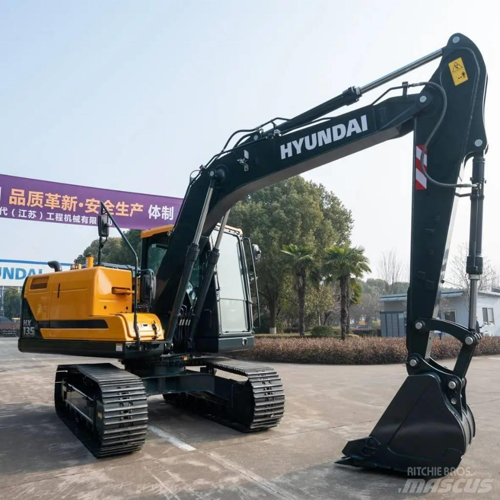 Hyundai HX135 履带挖掘机