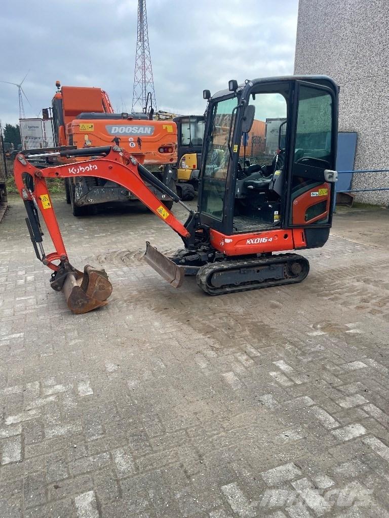 Kubota KX 016-4 小型挖掘机