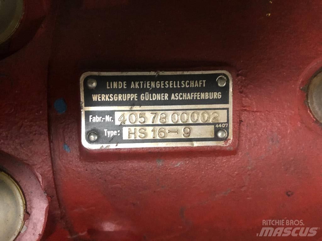 Linde HS16-9 其他组件