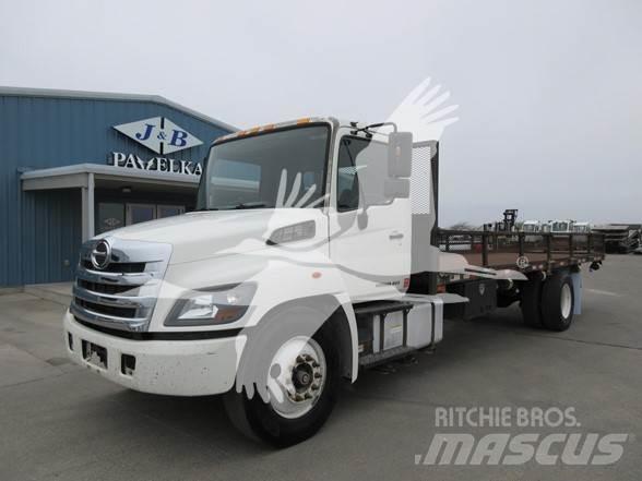 Hino 268 平板栏板货车