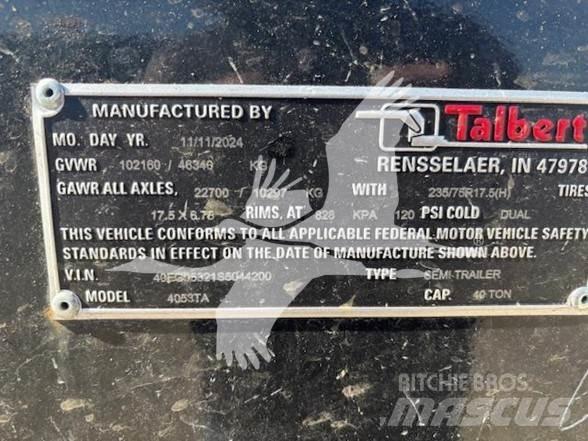 Talbert 4053TA 低平板半挂车