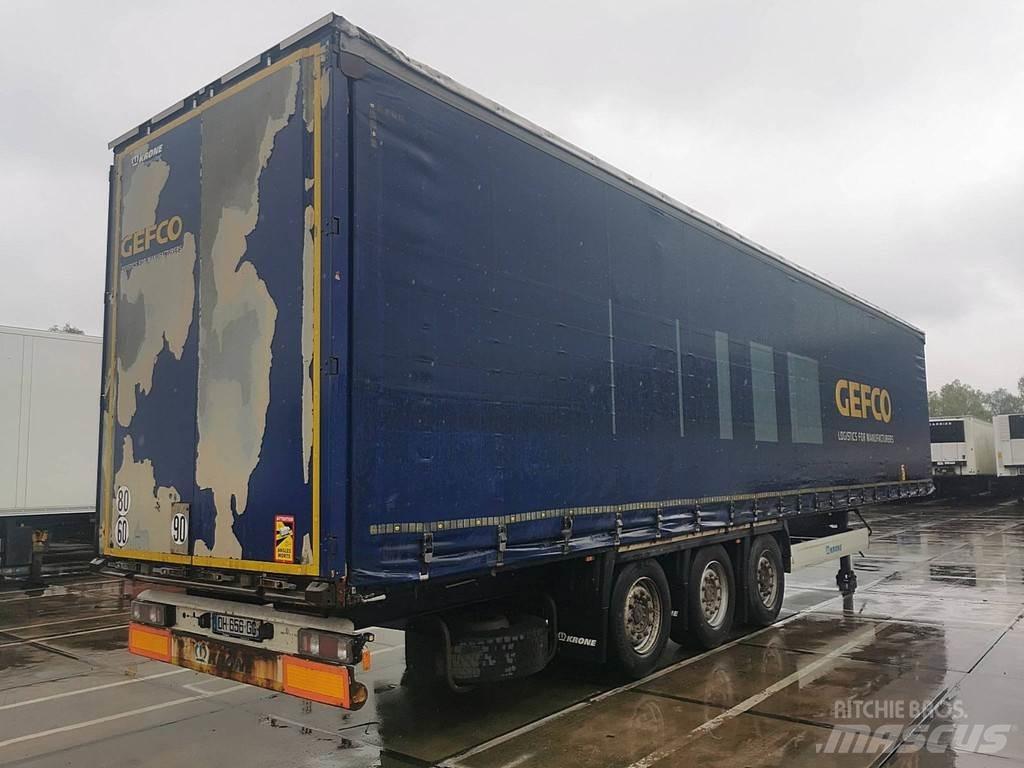 Krone SD 侧帘半挂车
