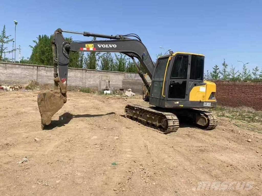 Volvo ec80d 履带挖掘机
