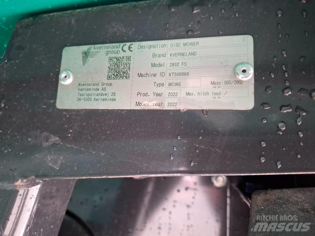 Kverneland 2832FS 割草机