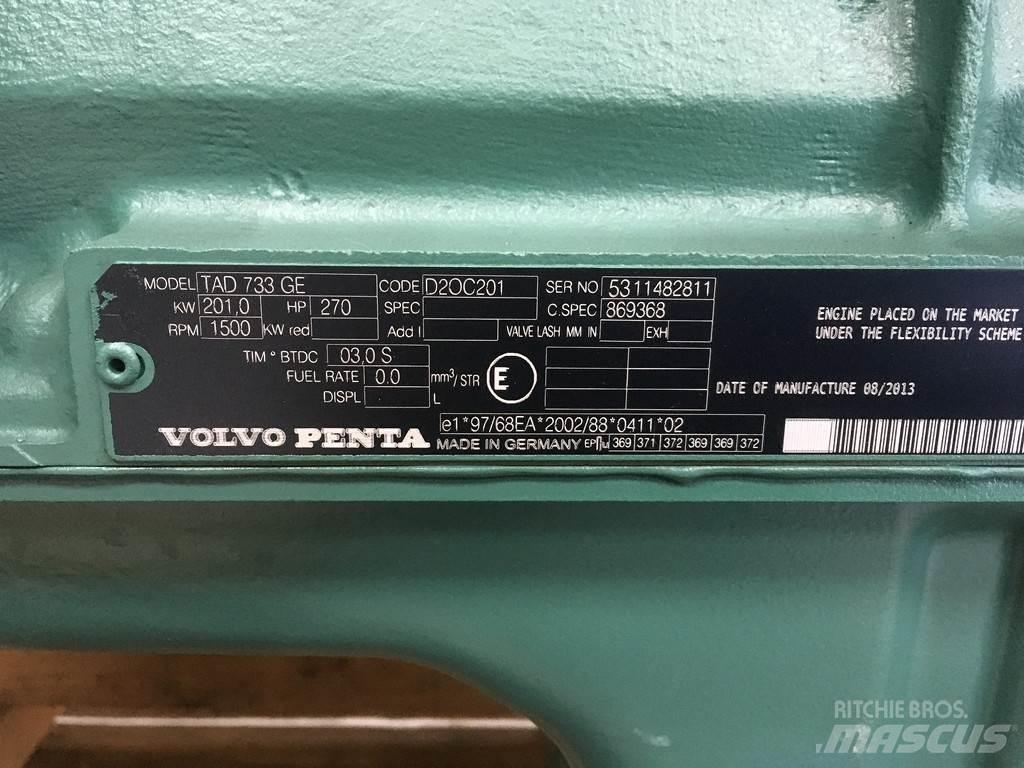Volvo TAD733GE NEW 发动机