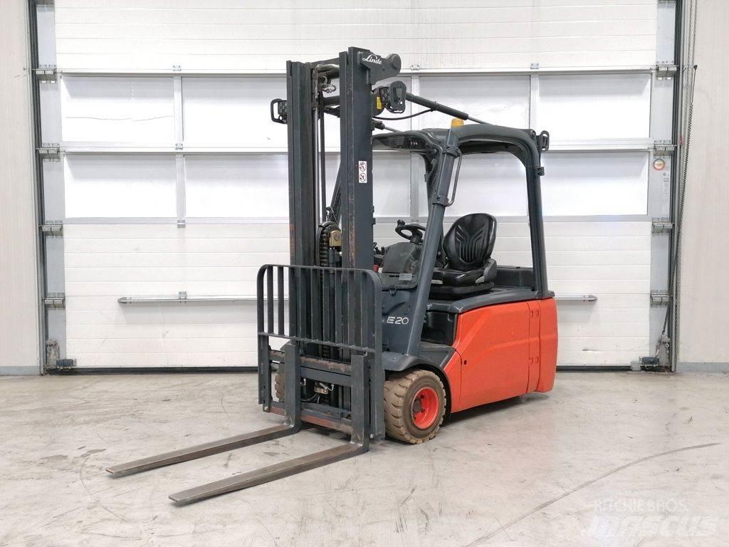 Linde E20L-01 电动叉车