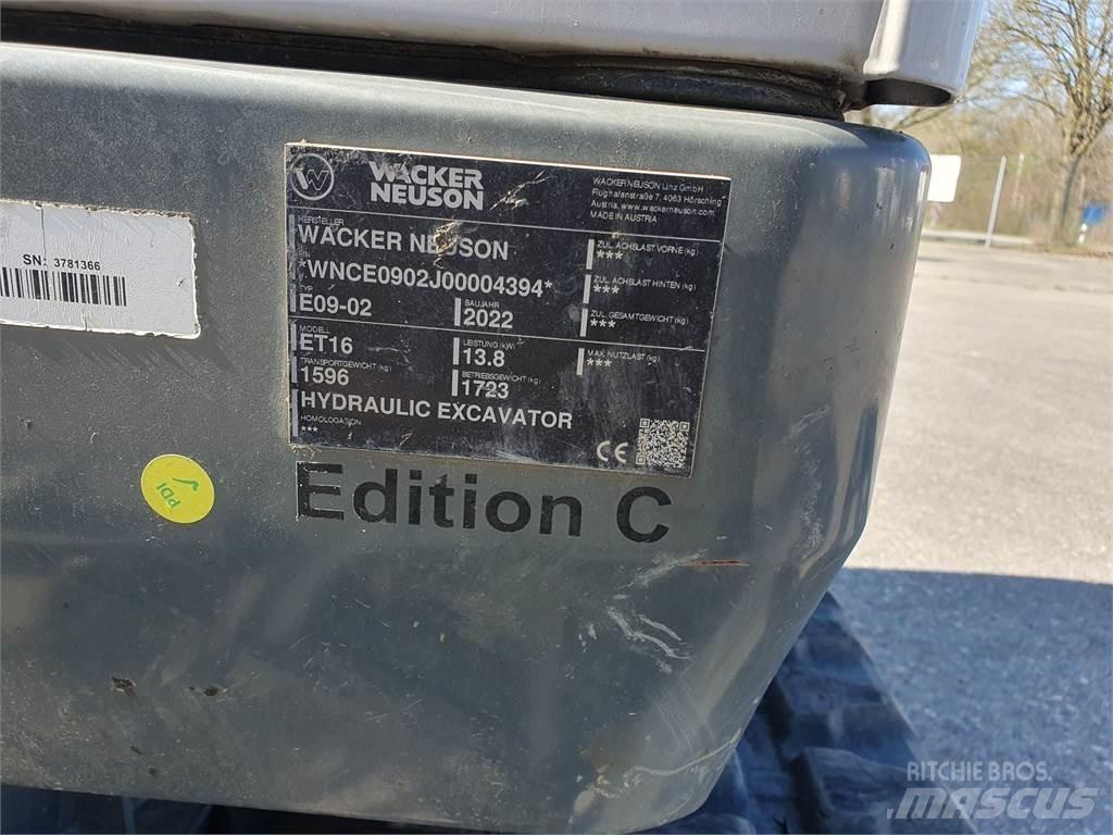 Wacker Neuson ET16 履带挖掘机