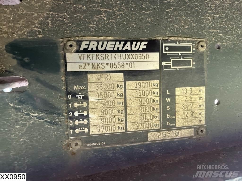 Fruehauf Tautliner 侧帘半挂车