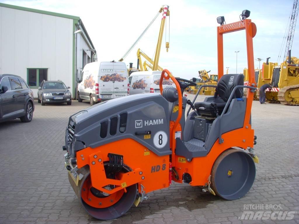 Hamm HD 8 VV 双轮压路机